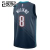 Dres Oklahoma City Thunder Jalen Williams Nike 2025-26 City Edition Crno Swingman - Dječji